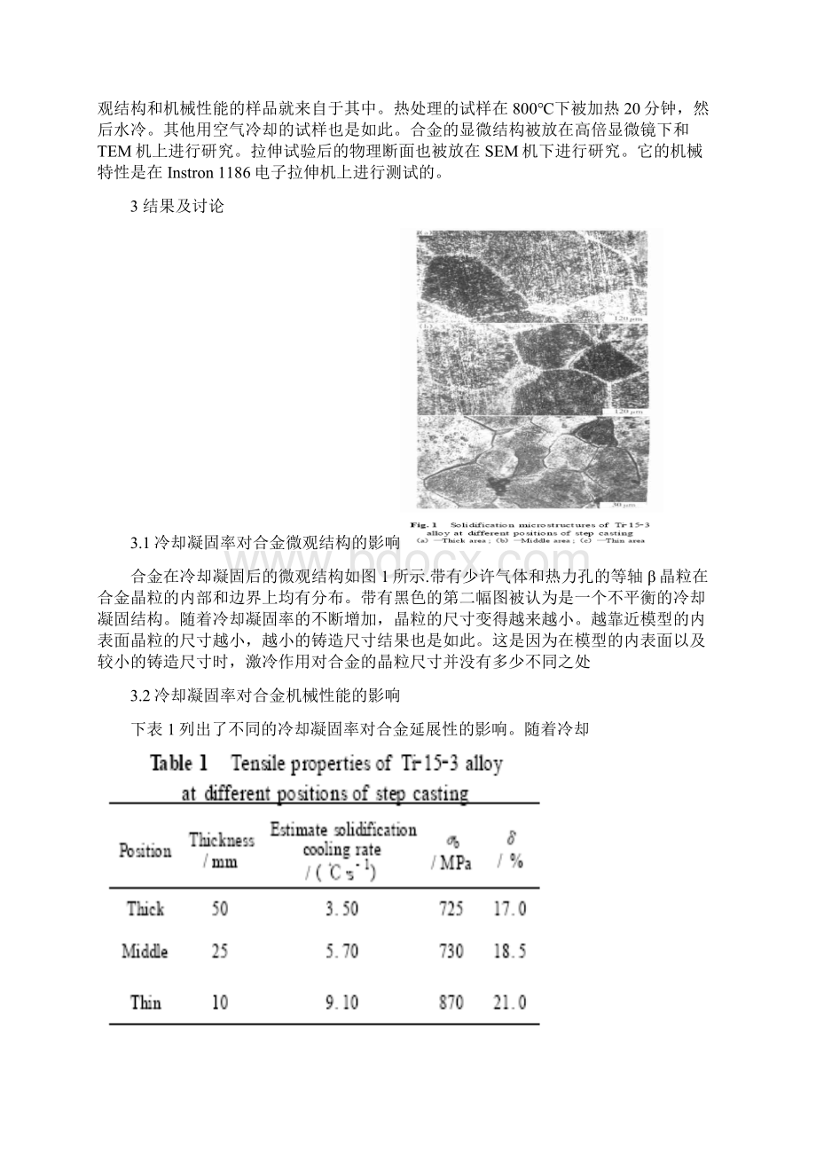 机械毕业设计英文外文翻译263浇铸钛和金的显微结构和机械性能.docx_第2页