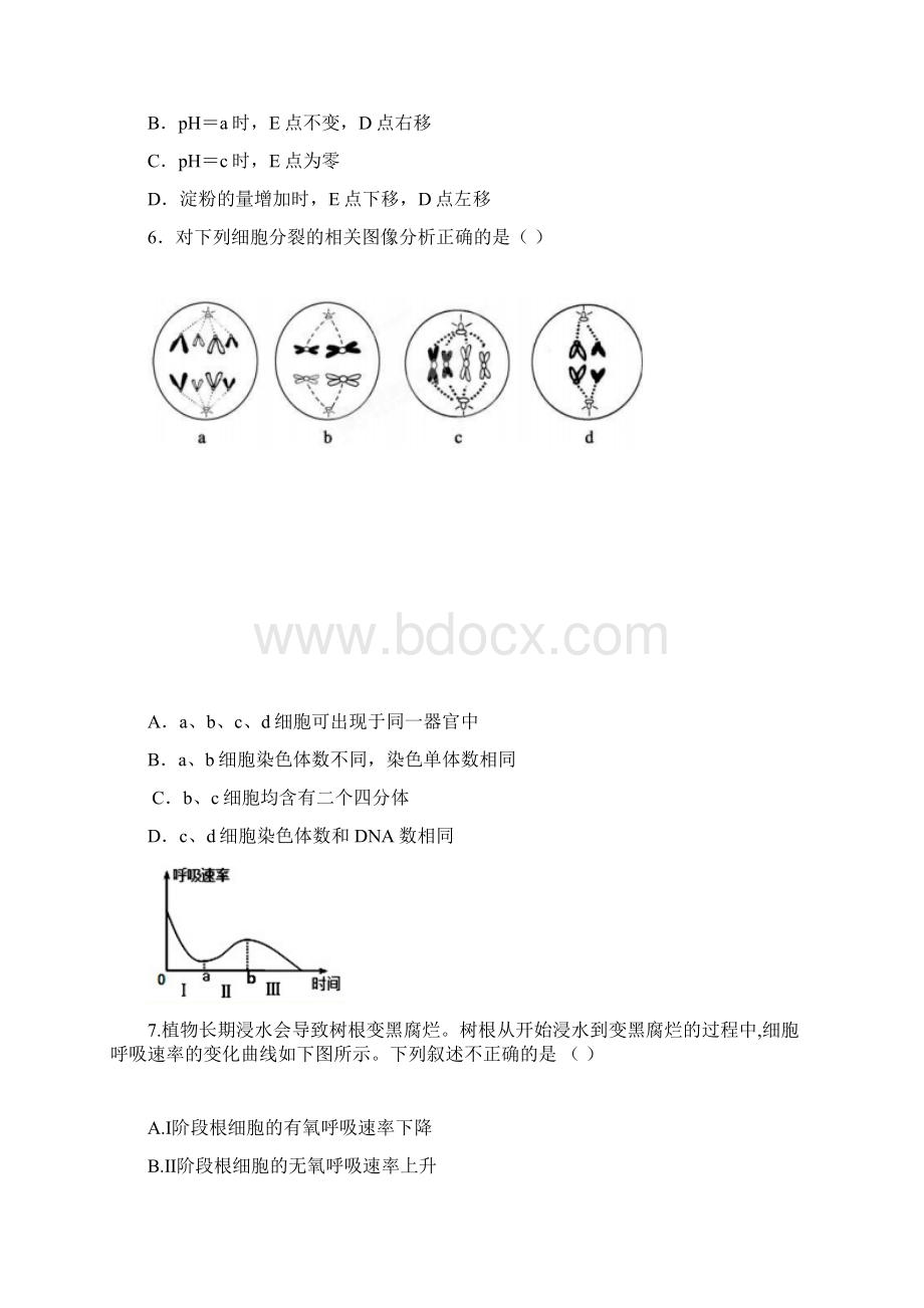 福建省八县一中届高三上学期期中考试生物试题及答案文档格式.docx_第3页