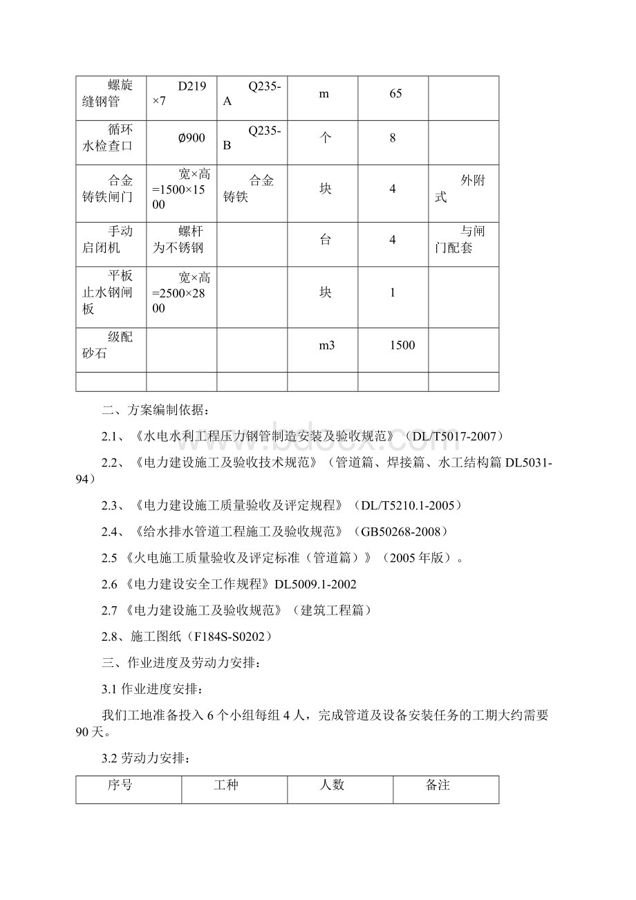 循环水管道安装方案作业指导书.docx_第2页