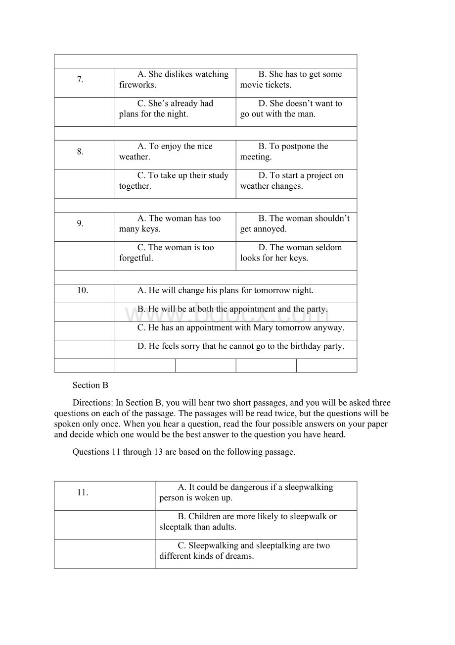 上海市长宁区届高三上学期期终质量抽测英语试题 Word版含答案.docx_第2页