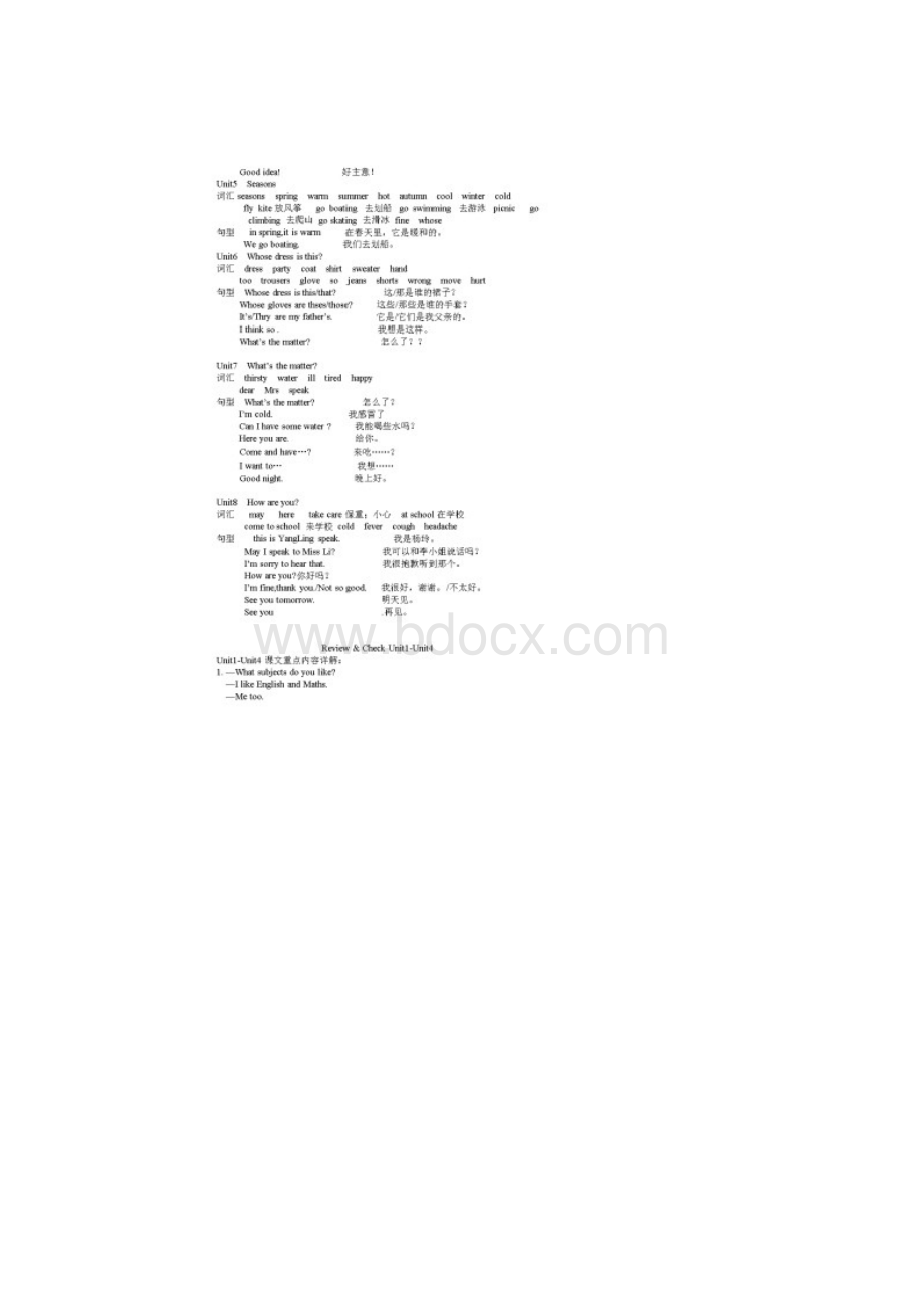 译林版小学英语四年级下知识点及语法知识要点汇总.docx_第2页