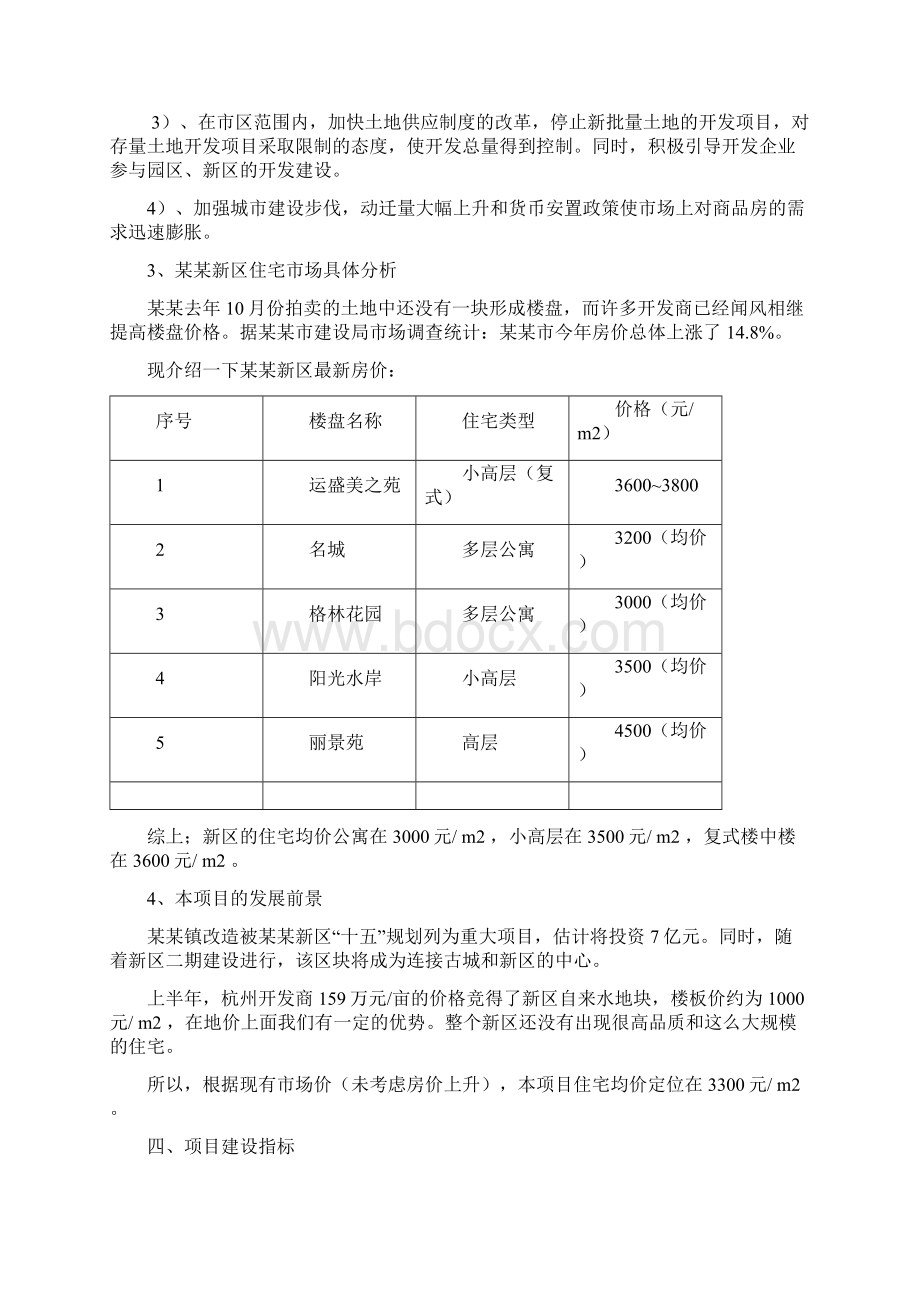 某城市新区项目可行性研究报告.docx_第3页