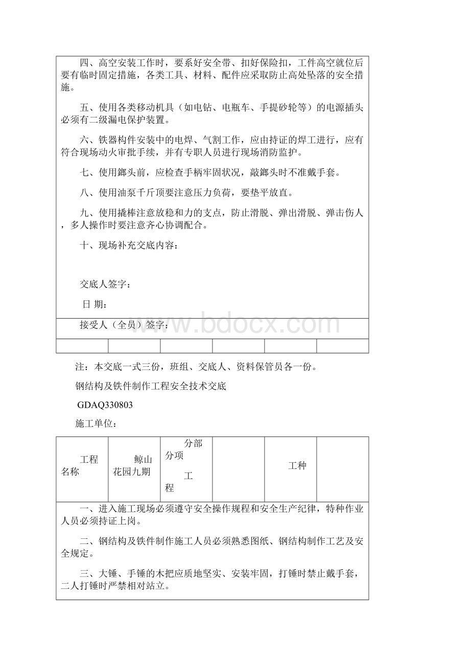 全部资料钢结构安全技术材料表格文档格式.docx_第3页