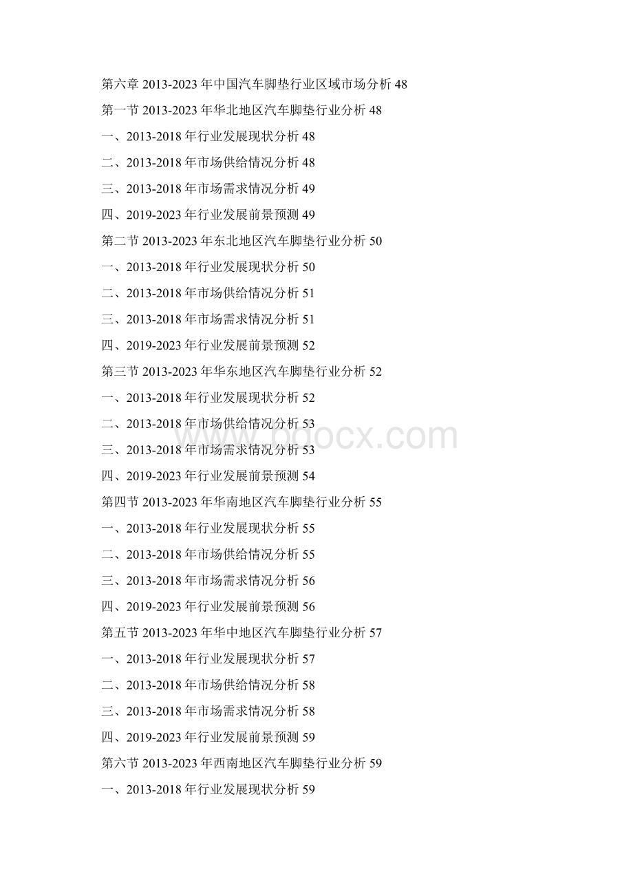 中国汽车脚垫行业市场现状分析及行业投资战略研究报告.docx_第3页