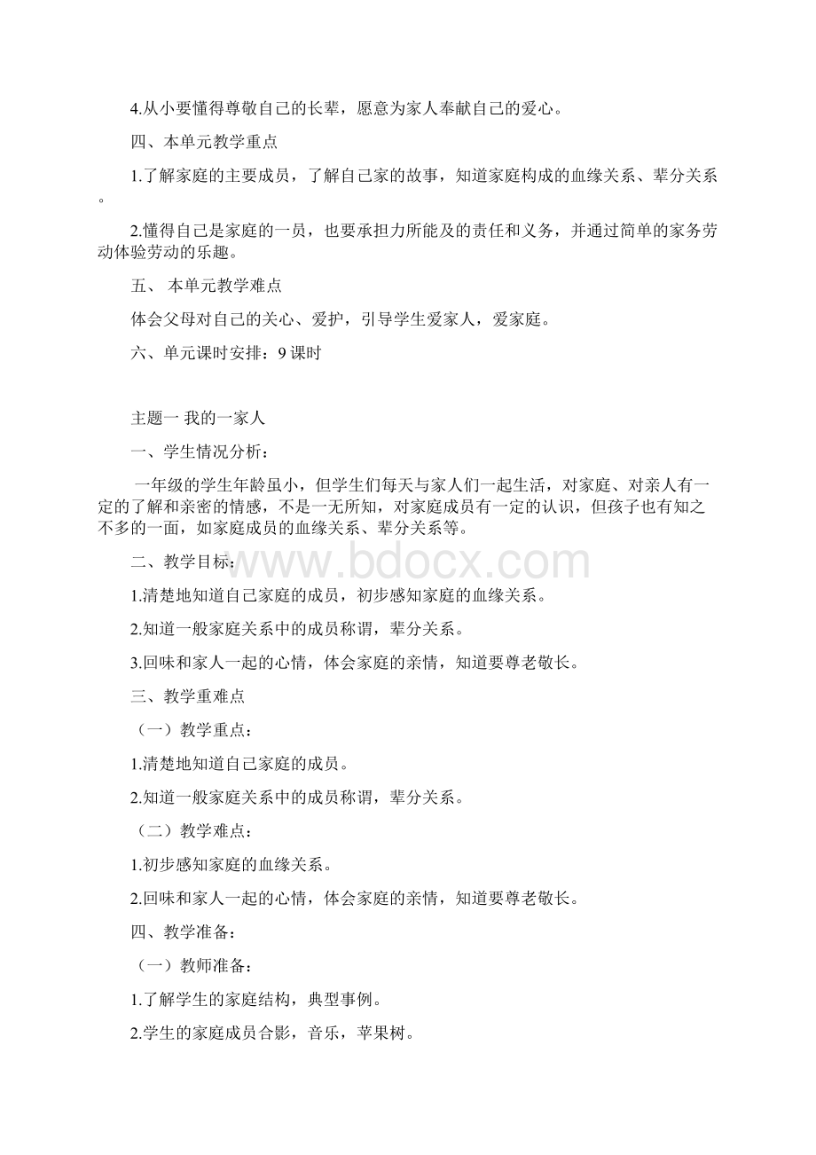 修改 品德与生活一年级下册第一单元 刁宇文档格式.docx_第2页