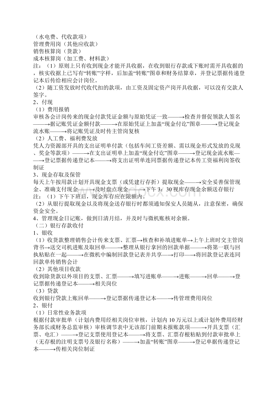 一套比较详细的财务流程.docx_第2页