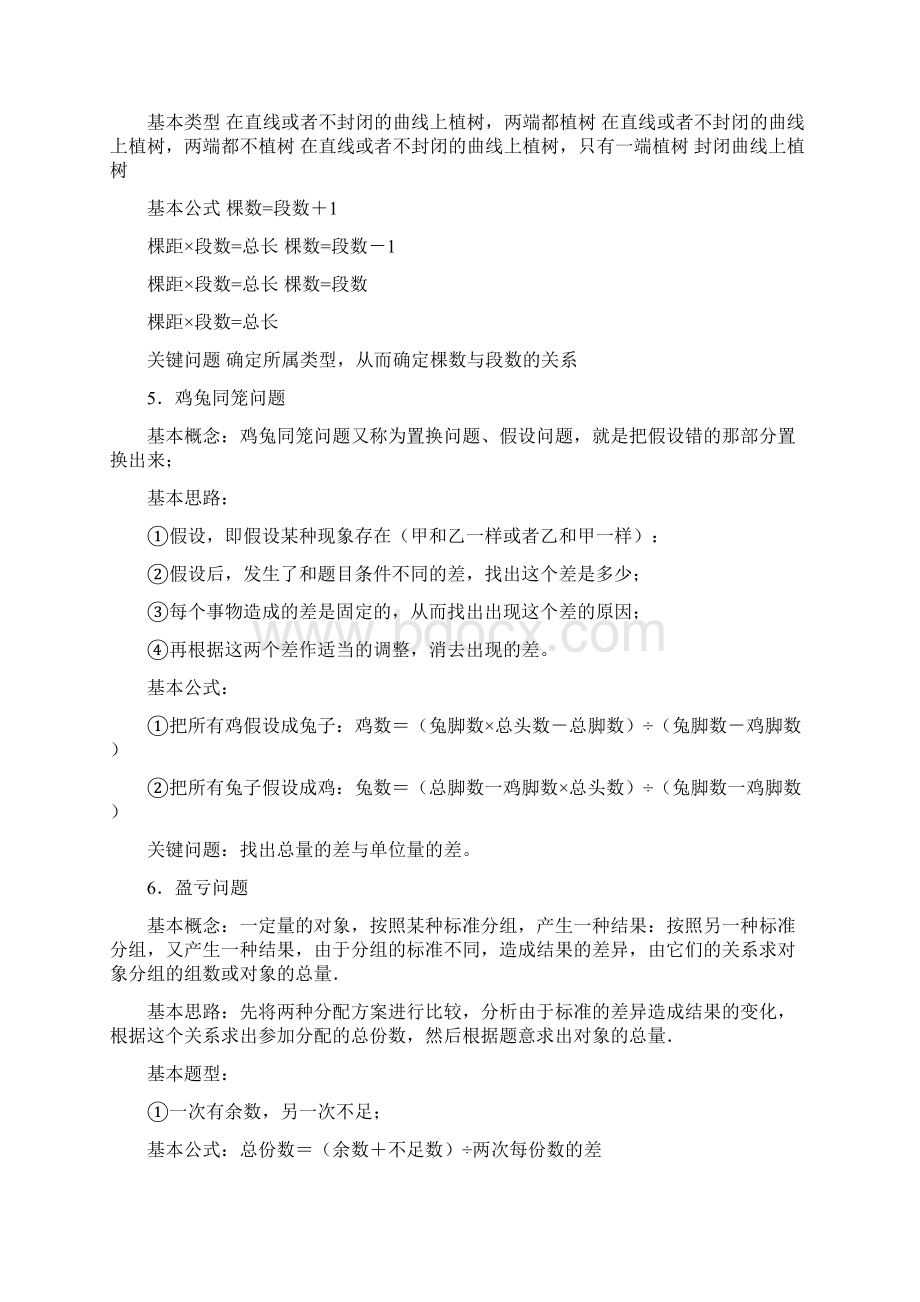 小学数学奥数知识总结归纳30点Word文档格式.docx_第2页