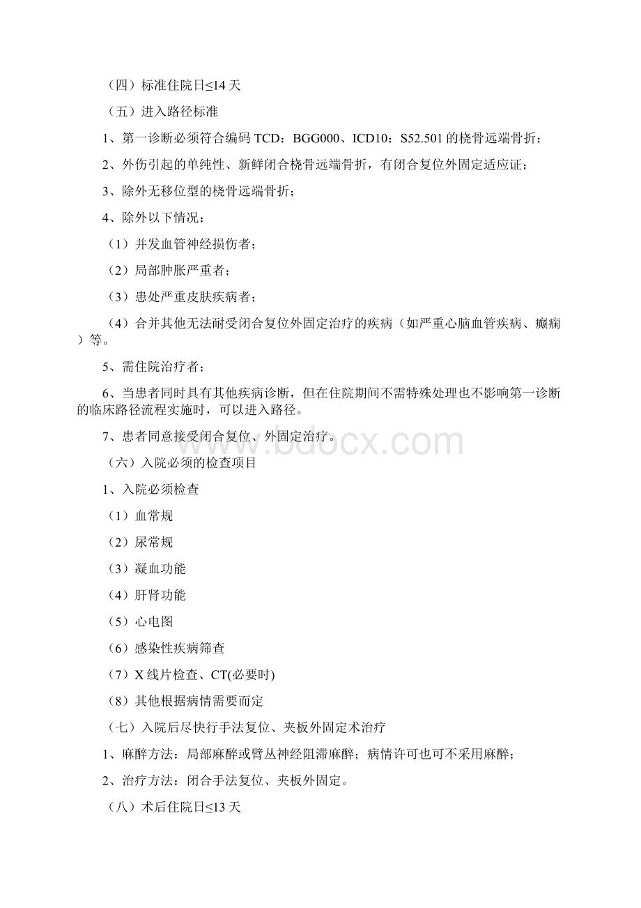 桡骨远端骨折中医临床路径.docx_第2页