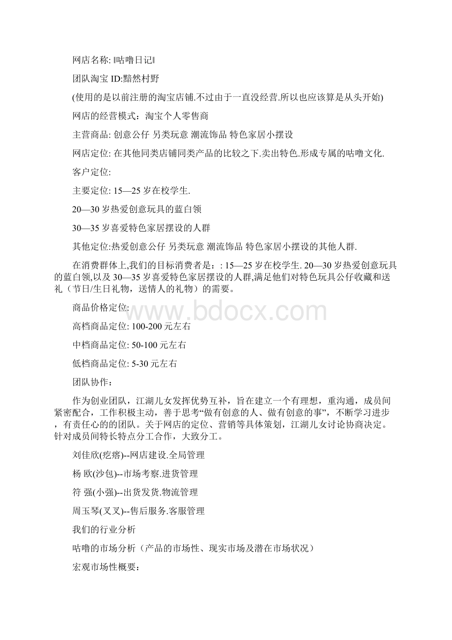 网店策划方案.docx_第2页