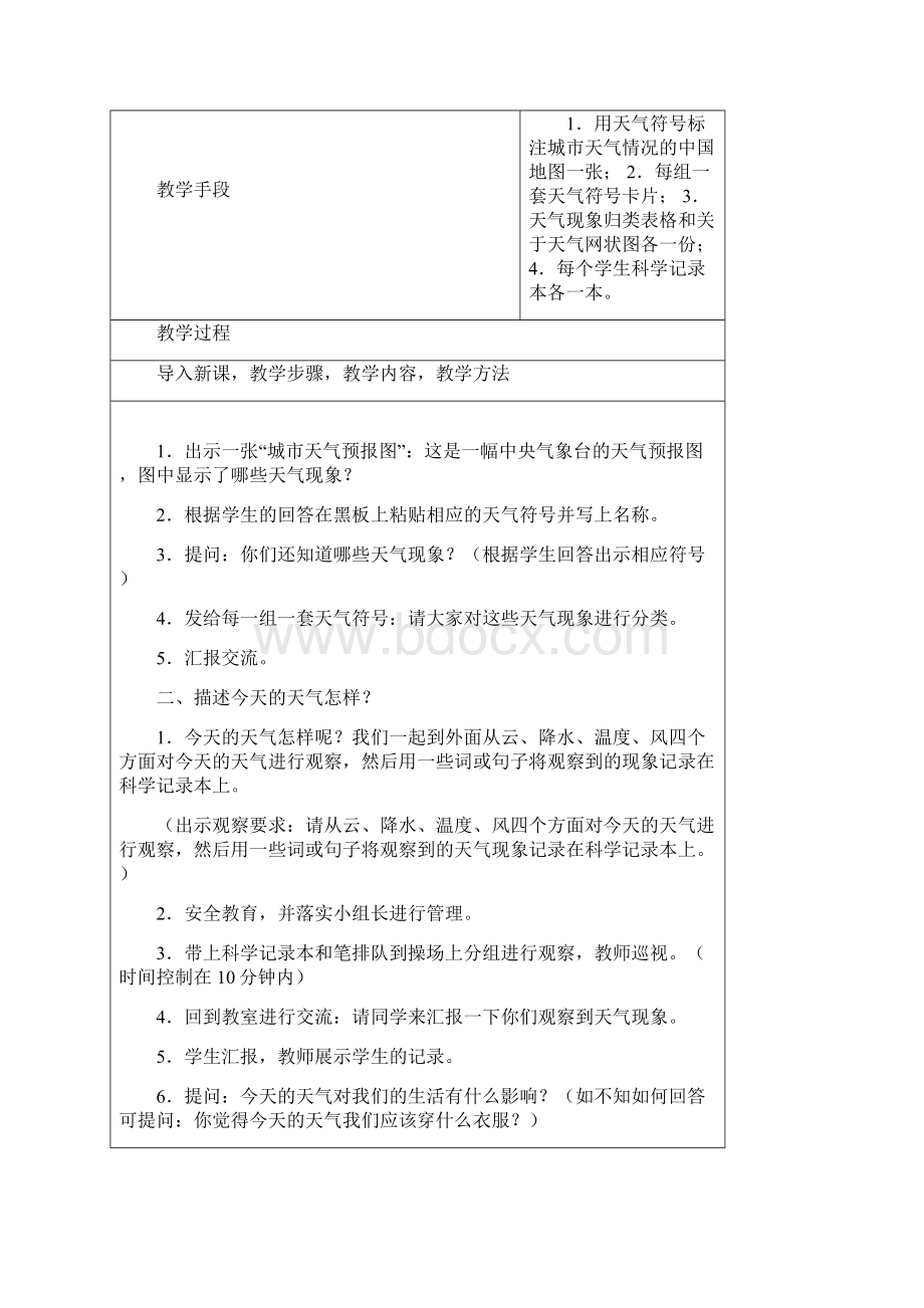 四年级科学教案1.docx_第2页