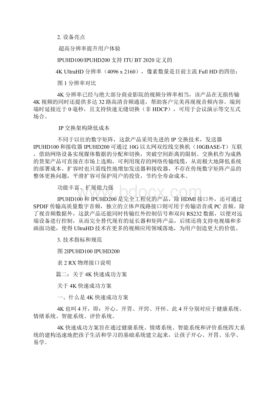 全套4k解决方案Word文档格式.docx_第2页