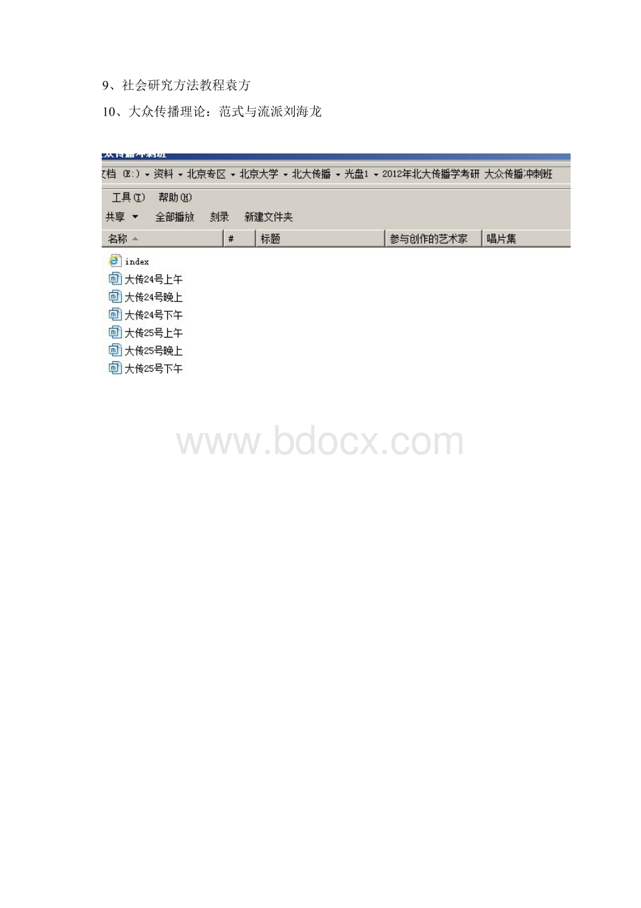 北京大学北大传播学考研资料.docx_第2页