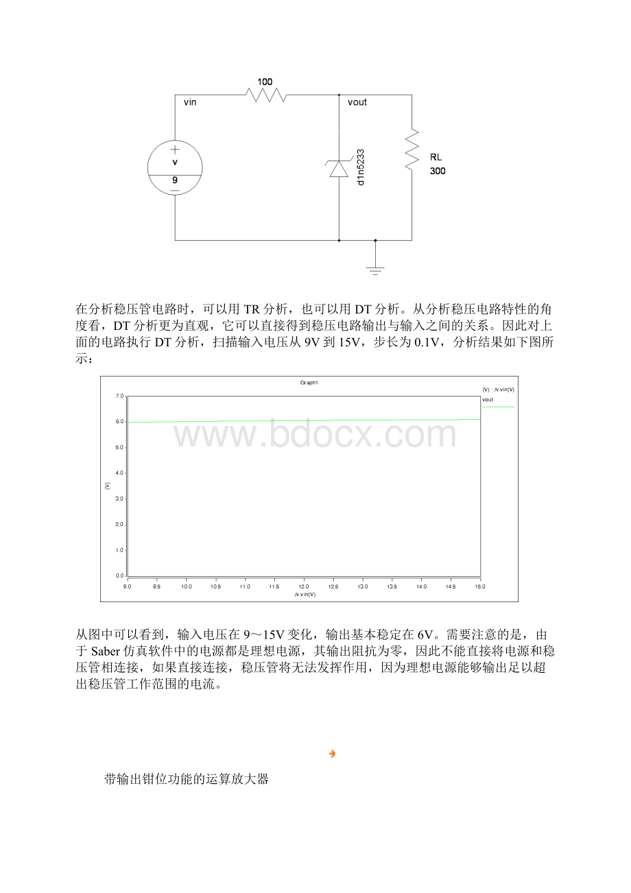 推挽电路Saber 仿真实例文档格式.docx_第2页