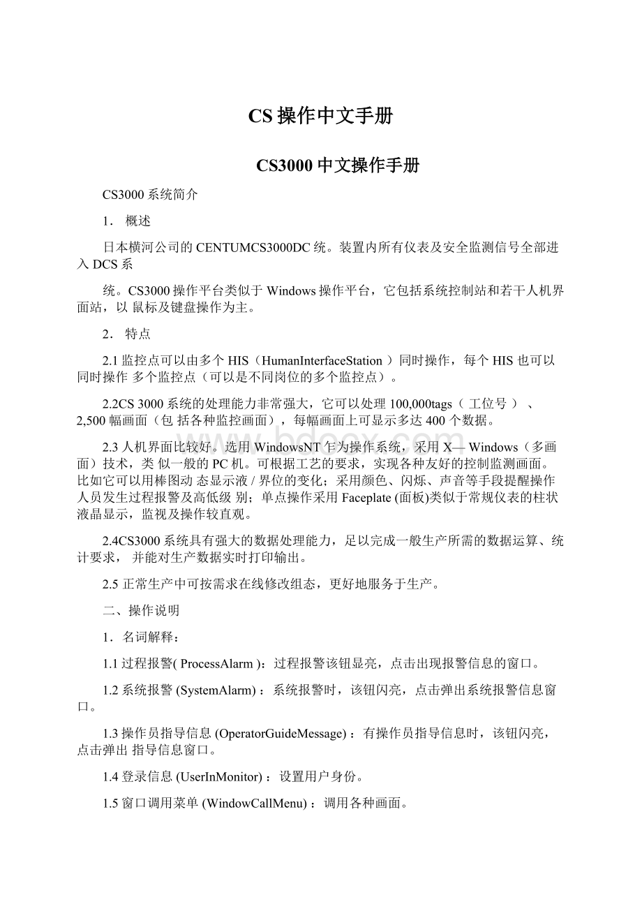 CS操作中文手册.docx