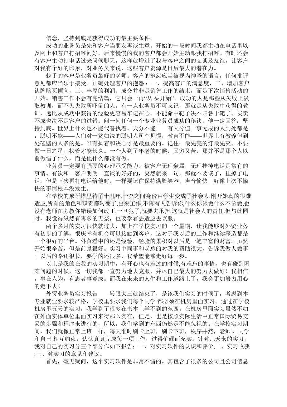 外贸业务员实习报告模板.docx_第3页