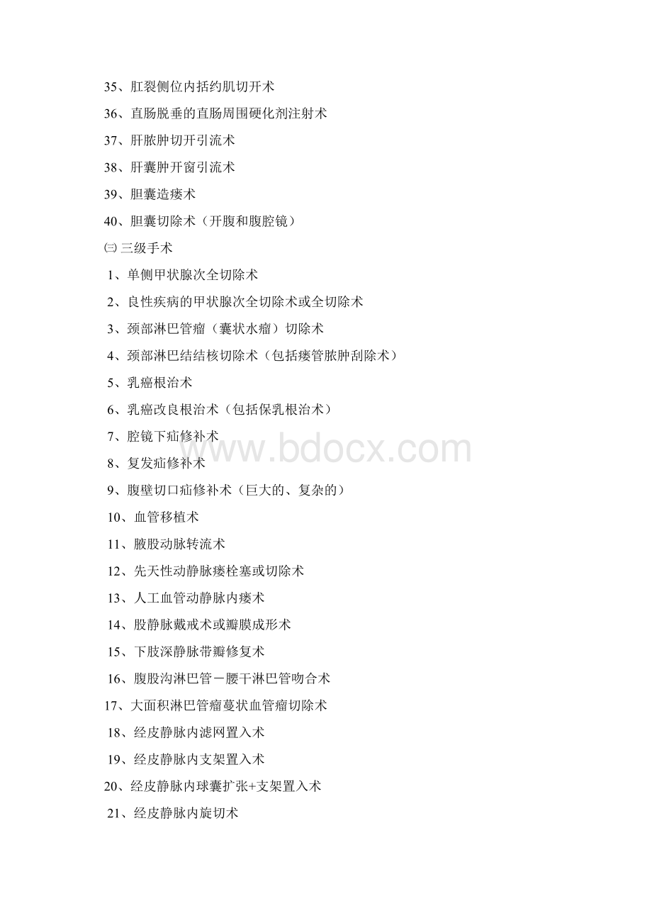 精品普外科手术分级1.docx_第3页