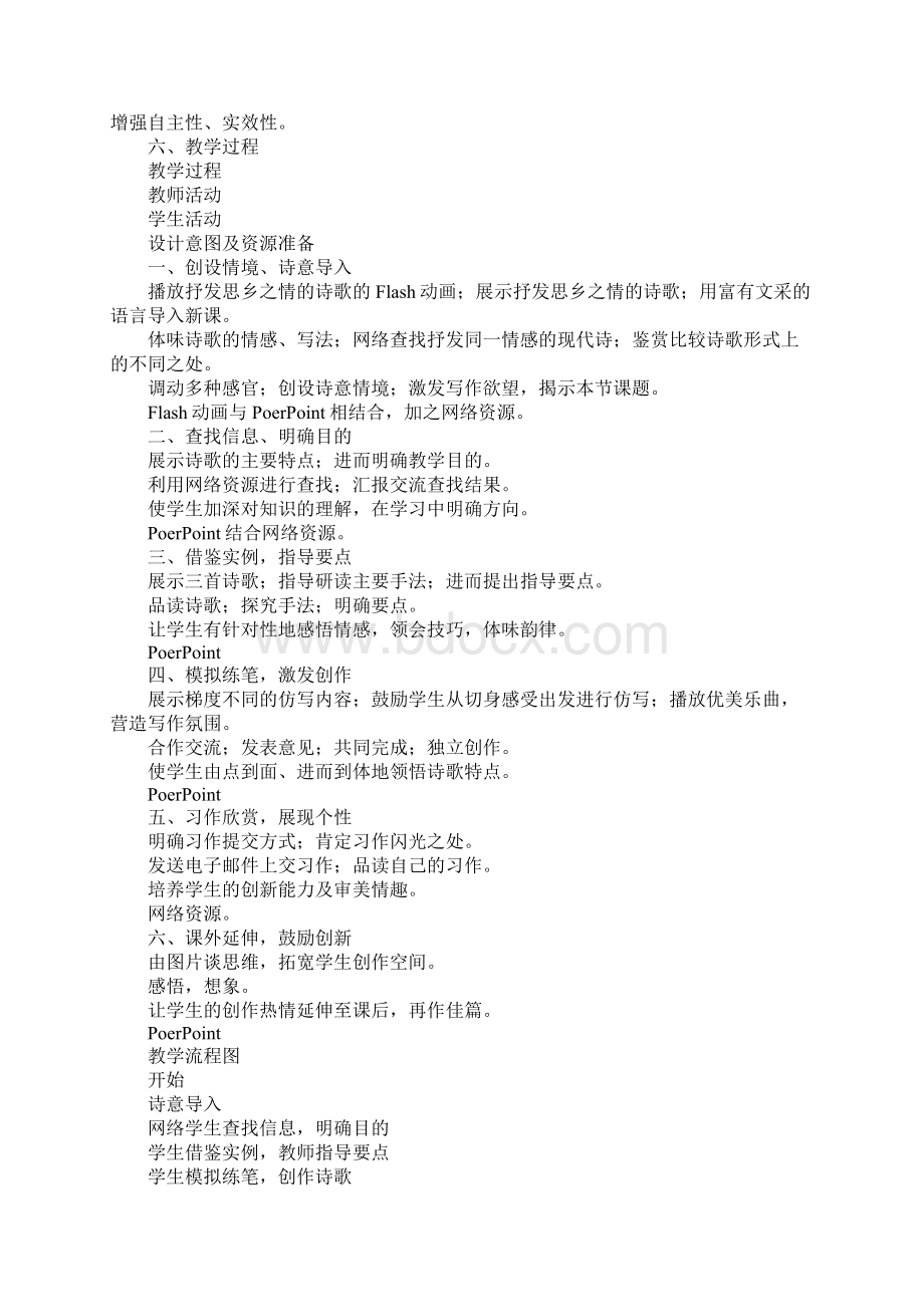 教学设计的几种模板Word格式文档下载.docx_第2页