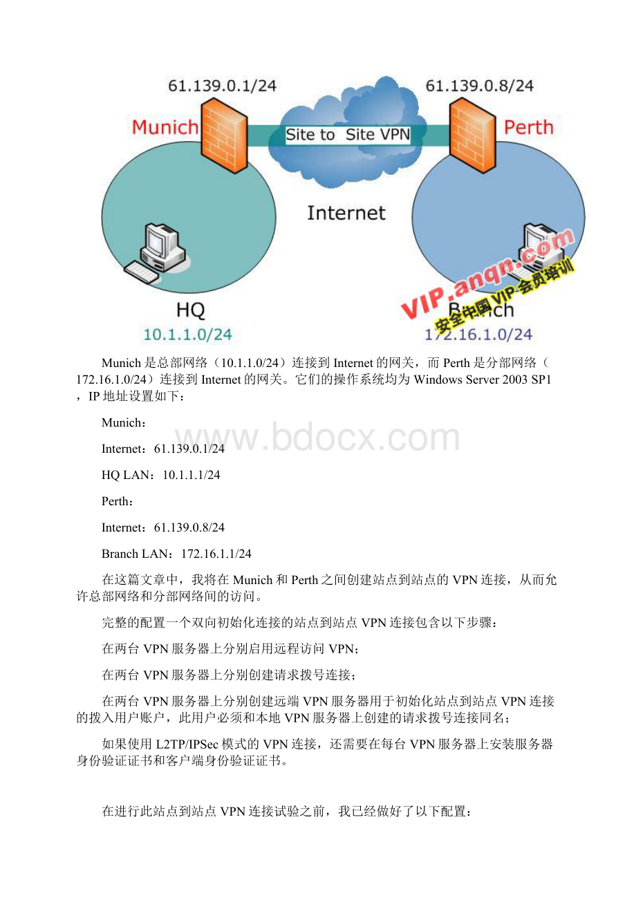 How to部署Windows Server 中的站点到站点VPN连接图Word格式文档下载.docx_第3页