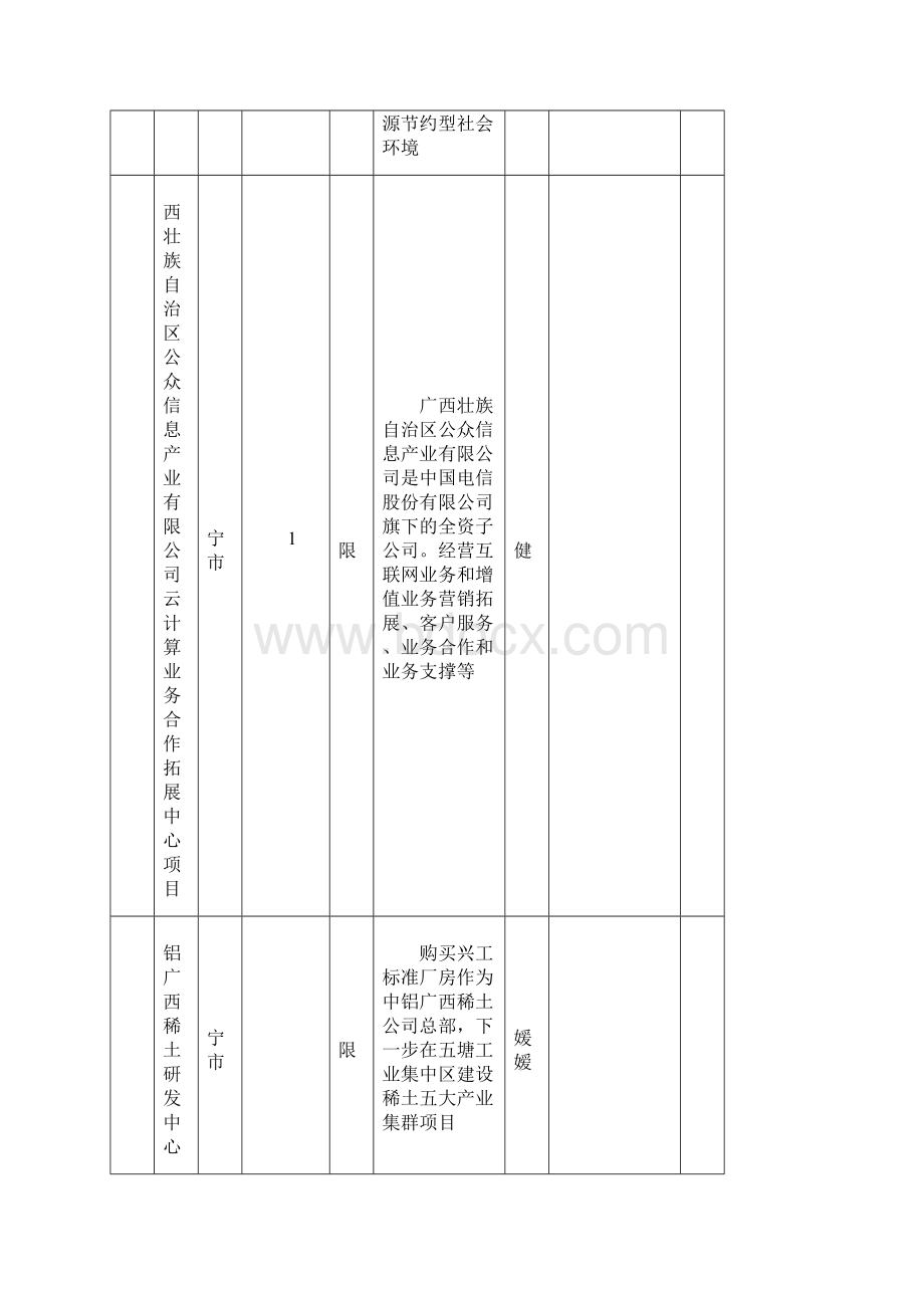 广西重点招商项目清单.docx_第2页