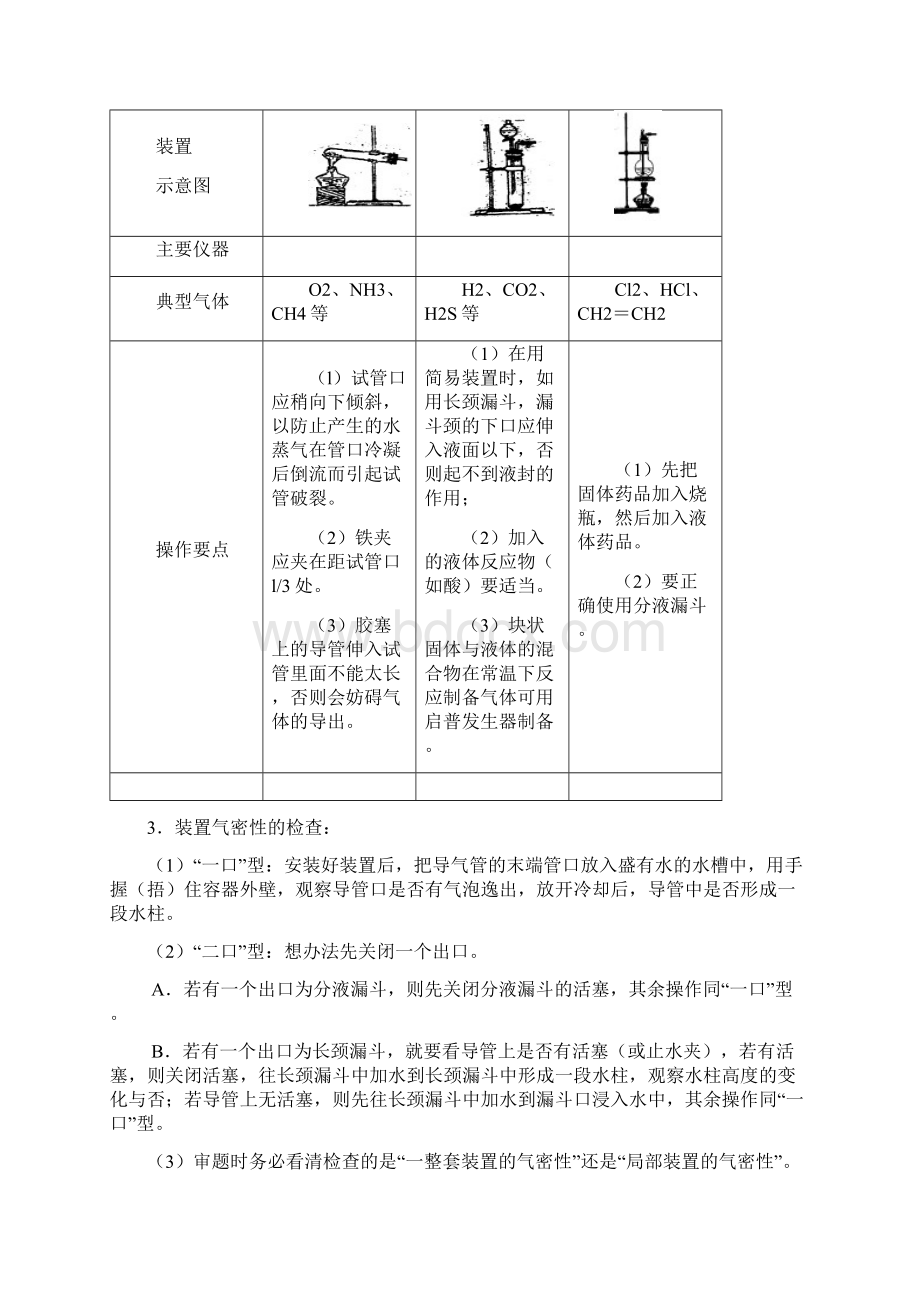 高考化学总复习5物质的制备与实验装置.docx_第2页