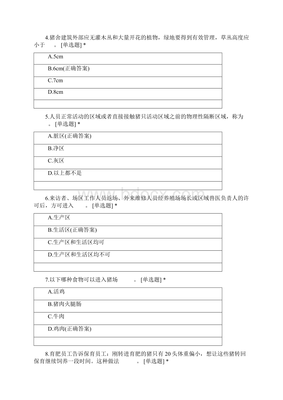 兽医培训考试试题Word文档下载推荐.docx_第2页