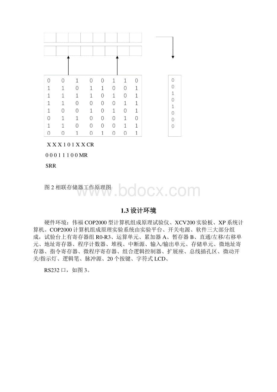 计算机组成原理课程设计相联存储器设计.docx_第3页