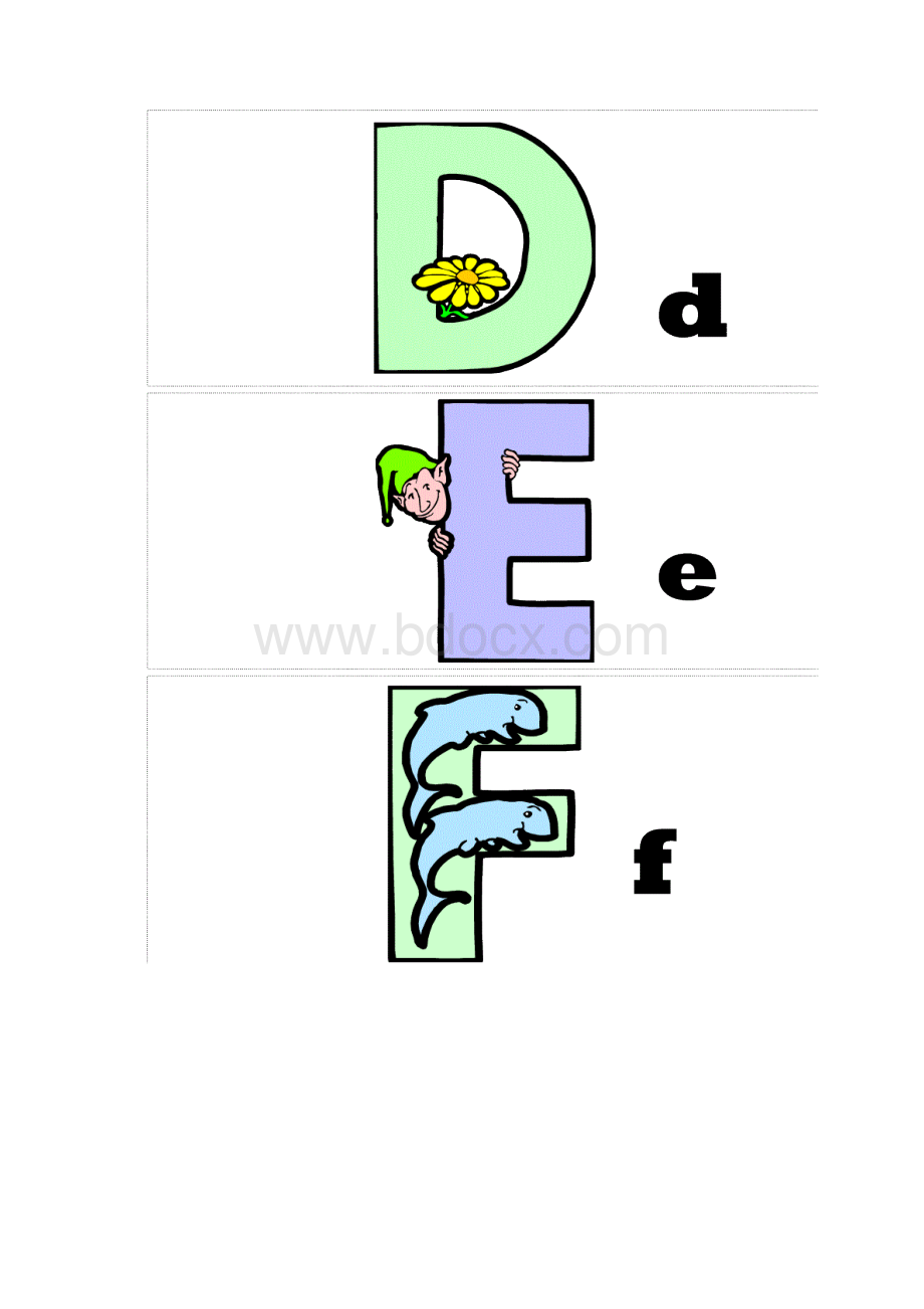 26个字母教学卡片.docx_第2页