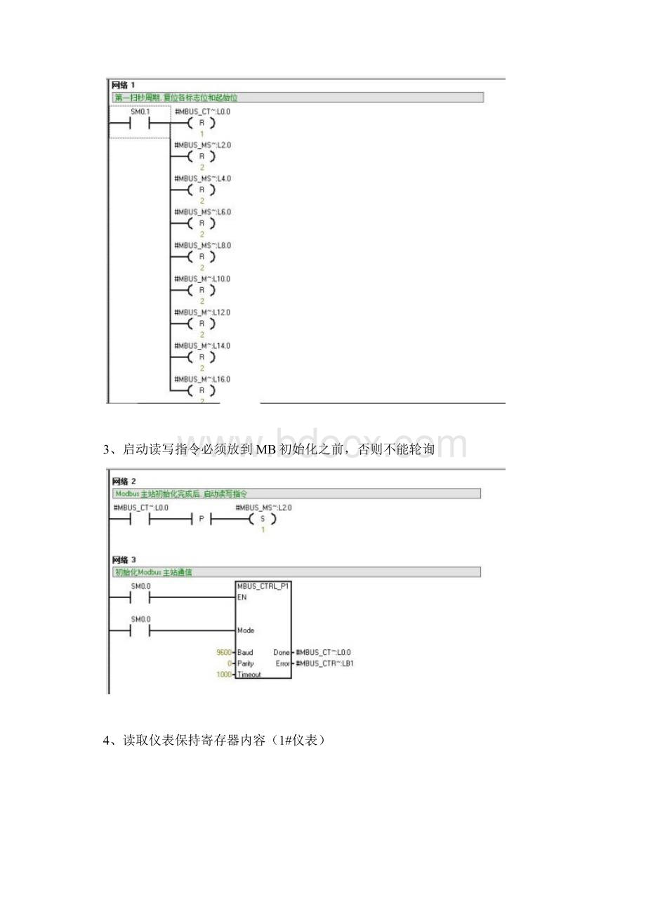 S7200 modbus 通讯轮询程序Word文档下载推荐.docx_第2页