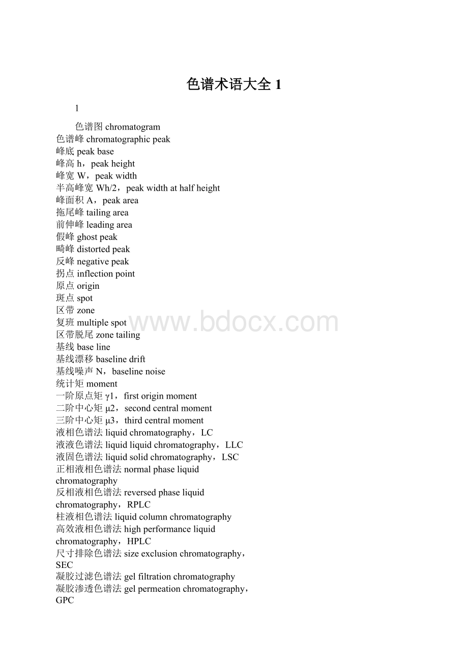 色谱术语大全1.docx_第1页