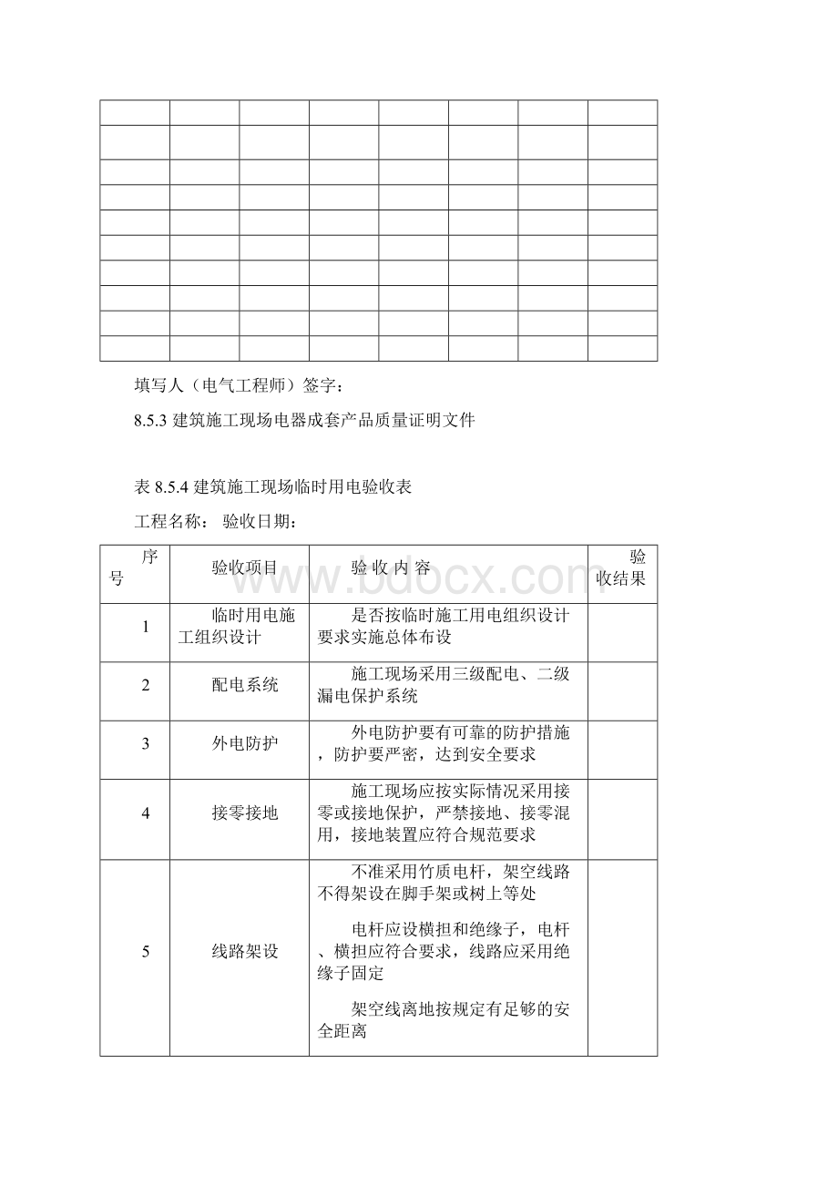 建筑施工现场临时用电管理含检查表验收表.docx_第2页