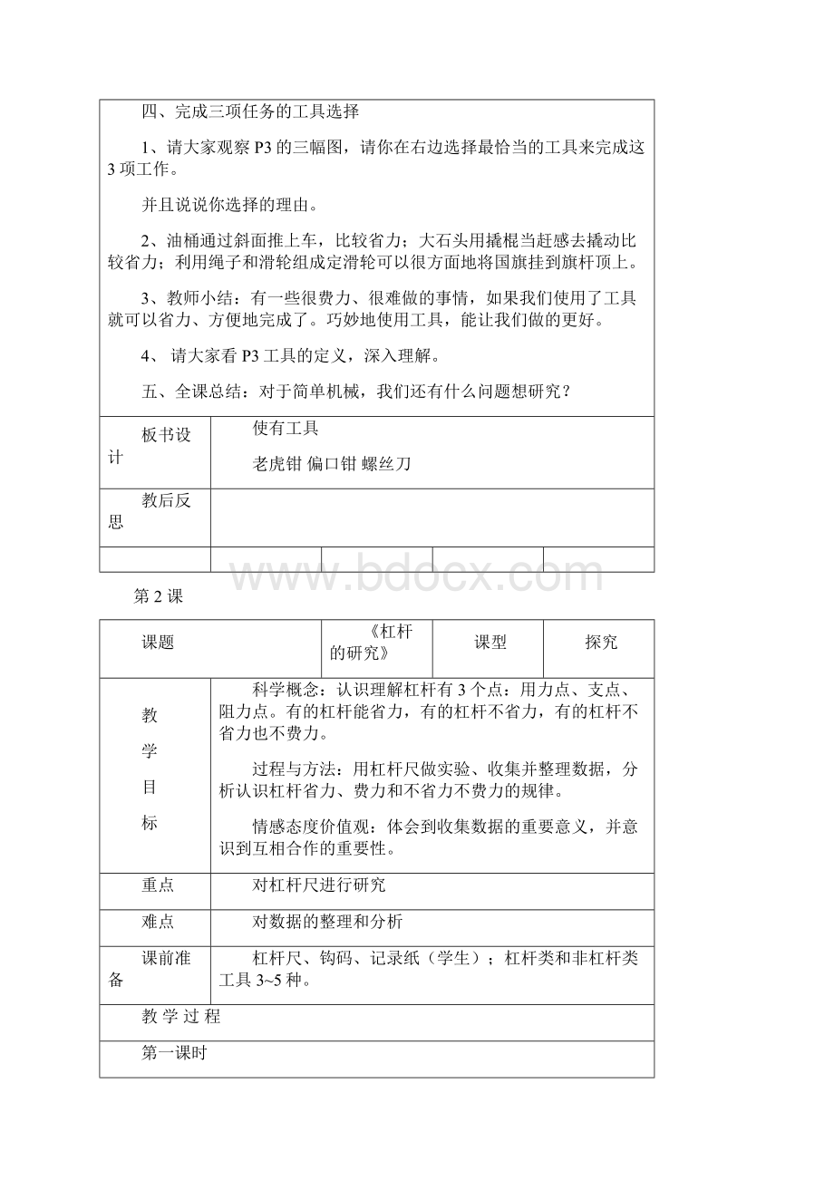 小学科学科教版六年级上下册 教案大全.docx_第3页