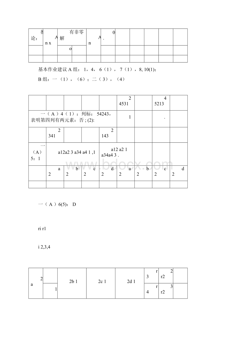 袁晖坪线性代数教材习题参考答案提示.docx_第3页