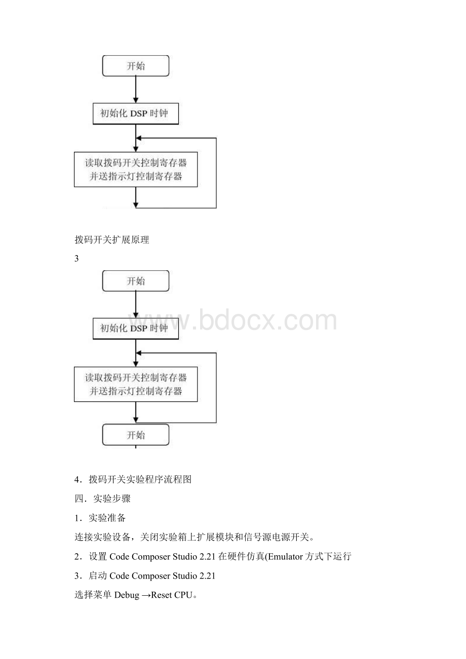 实验四 指示灯和拨码开关实验.docx_第3页