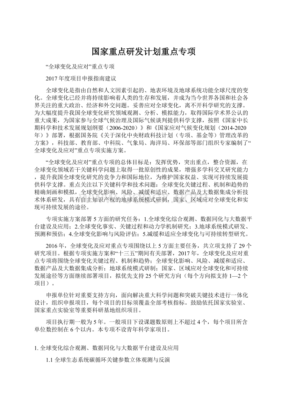 国家重点研发计划重点专项.docx