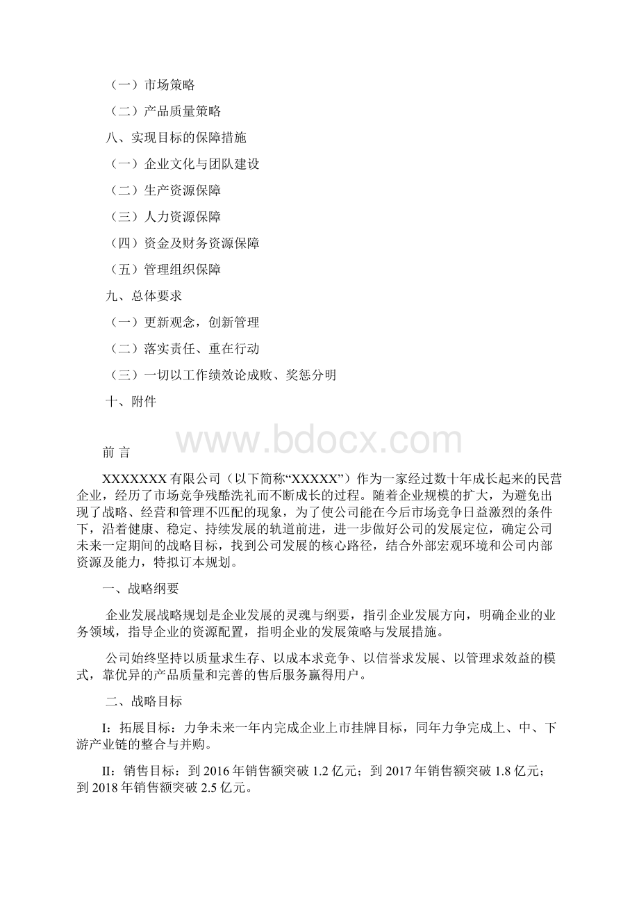 企业三年战略发展规划文档格式.docx_第2页