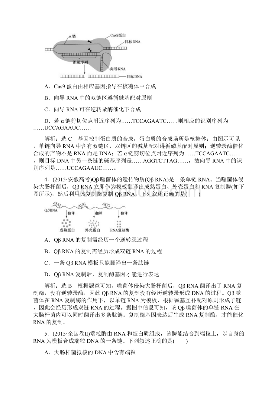 三维设计高中生物人教版一轮复习 必修2遗传与进化 教师用书word版三.docx_第2页