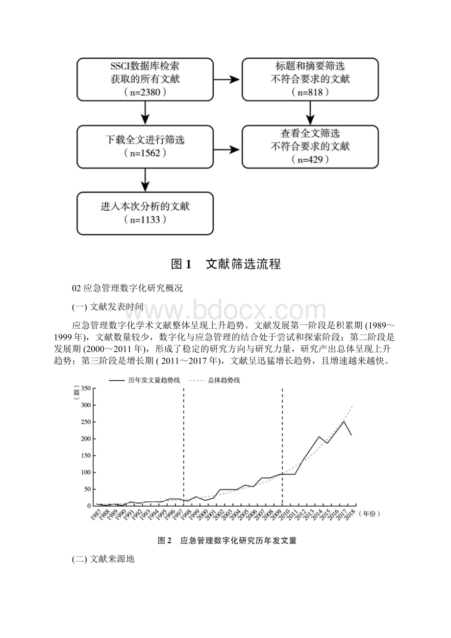 应急管理数字化理论应用与前沿基于文献计量的知识图谱可视化研究.docx_第2页