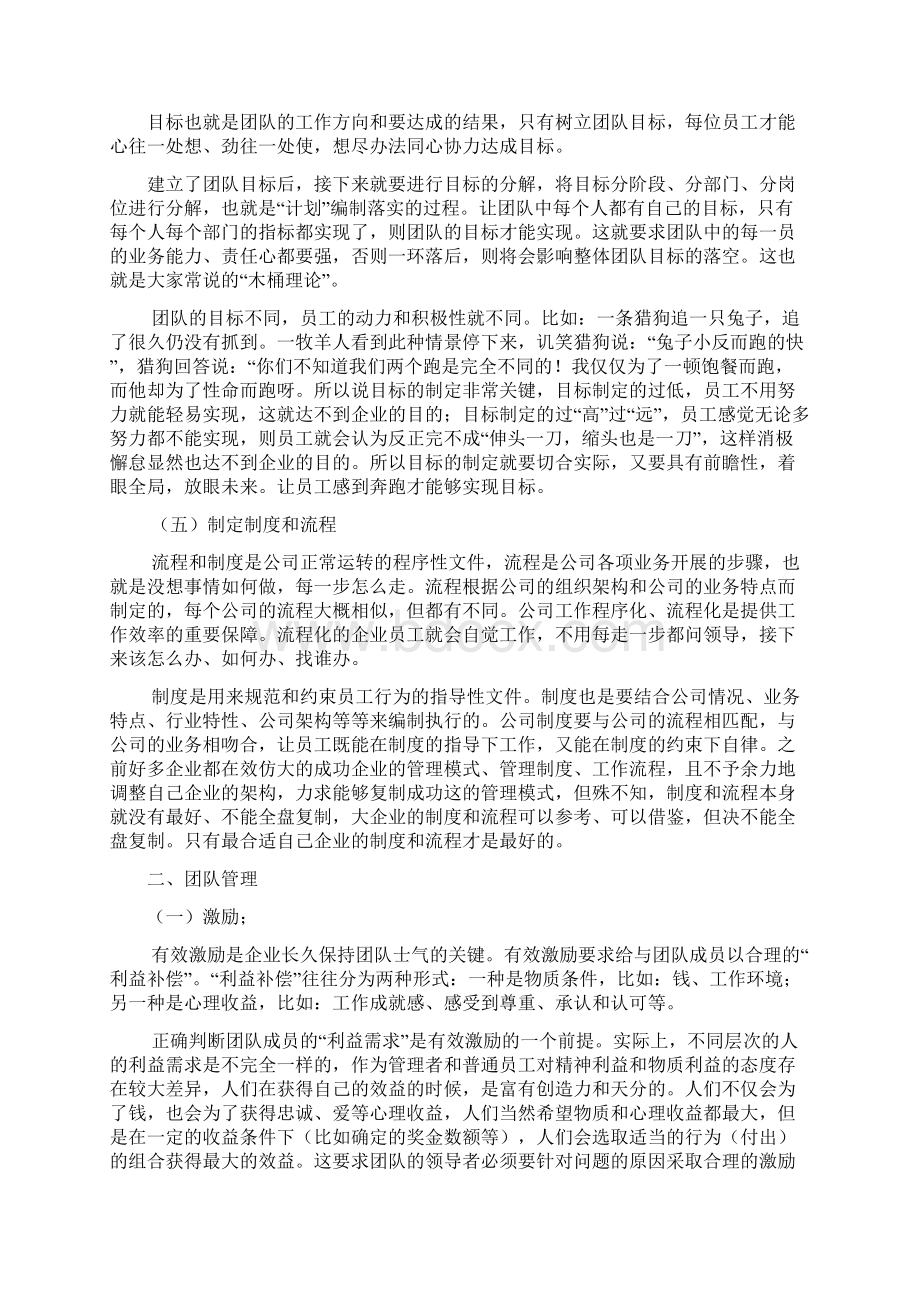 关于团队管理的报告.docx_第3页