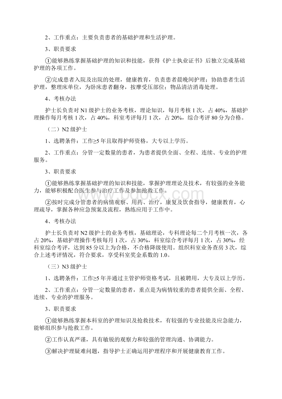 护士分层级管理方案.docx_第2页