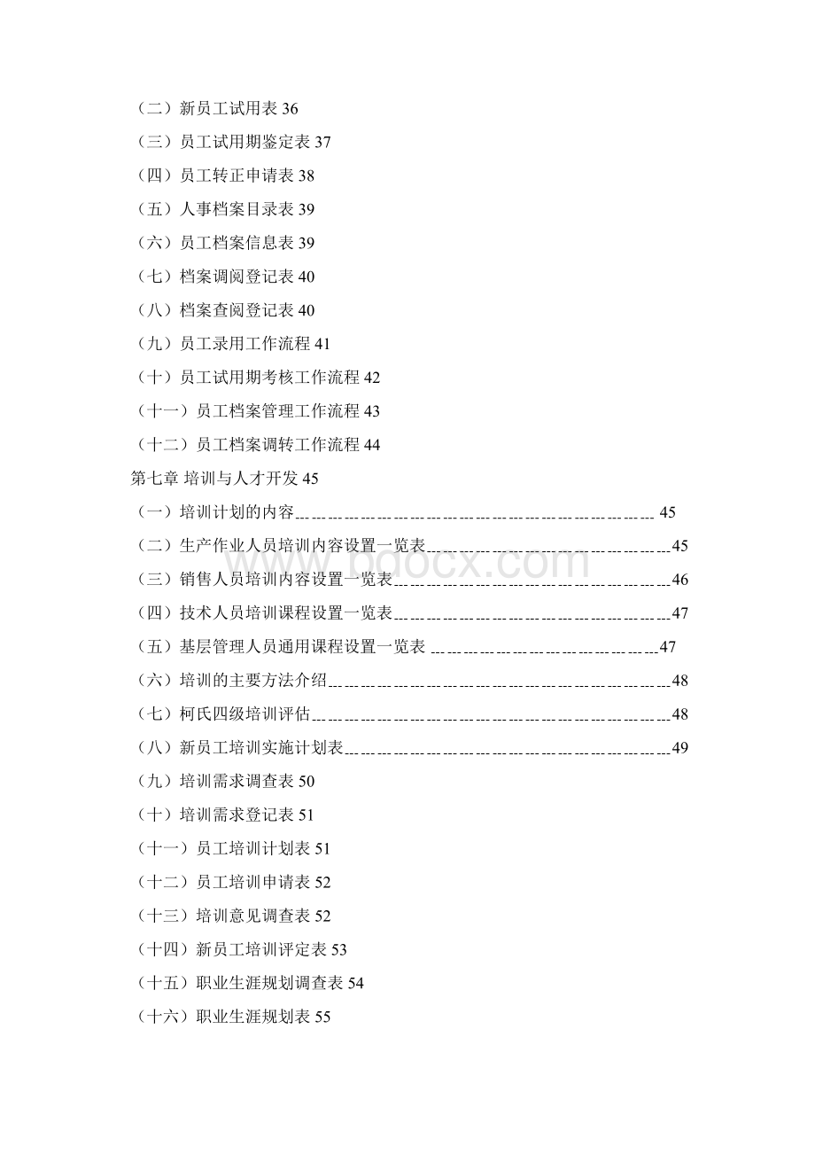 人力资源管理职位工作手册.docx_第3页