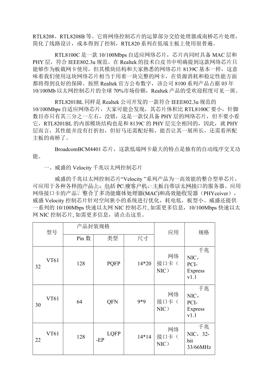 常见的集成网络芯片.docx_第3页