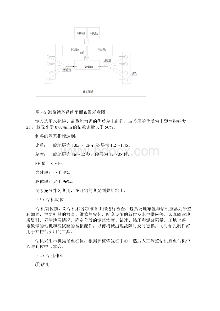 射阳河特大桥钻孔灌注桩施工组织设计报管理处.docx_第3页