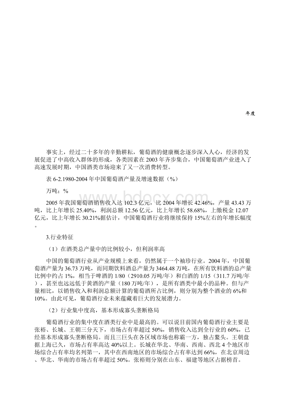 葡萄酒行业分析报告Word格式文档下载.docx_第3页