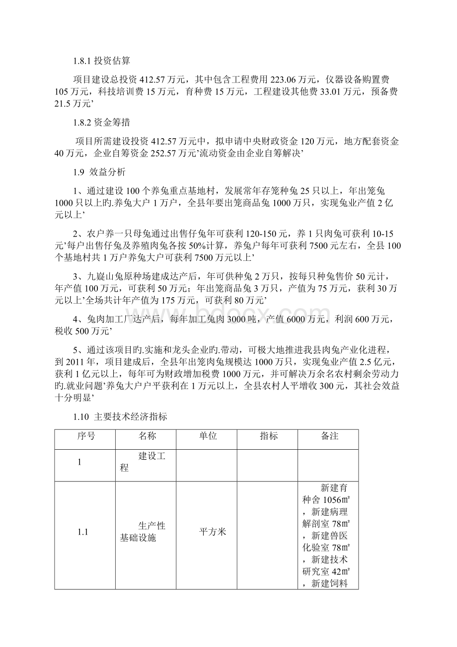 山兔养殖产业开发经营项目可行性研究报告.docx_第2页