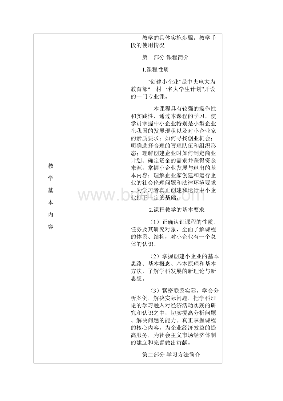 创建小企业课程教案.docx_第2页