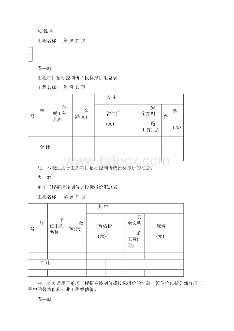 2工程量清单招标控制价的编制.docx_第3页