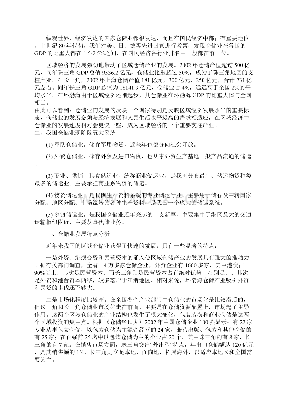 仓储物流行业分析报告.docx_第2页