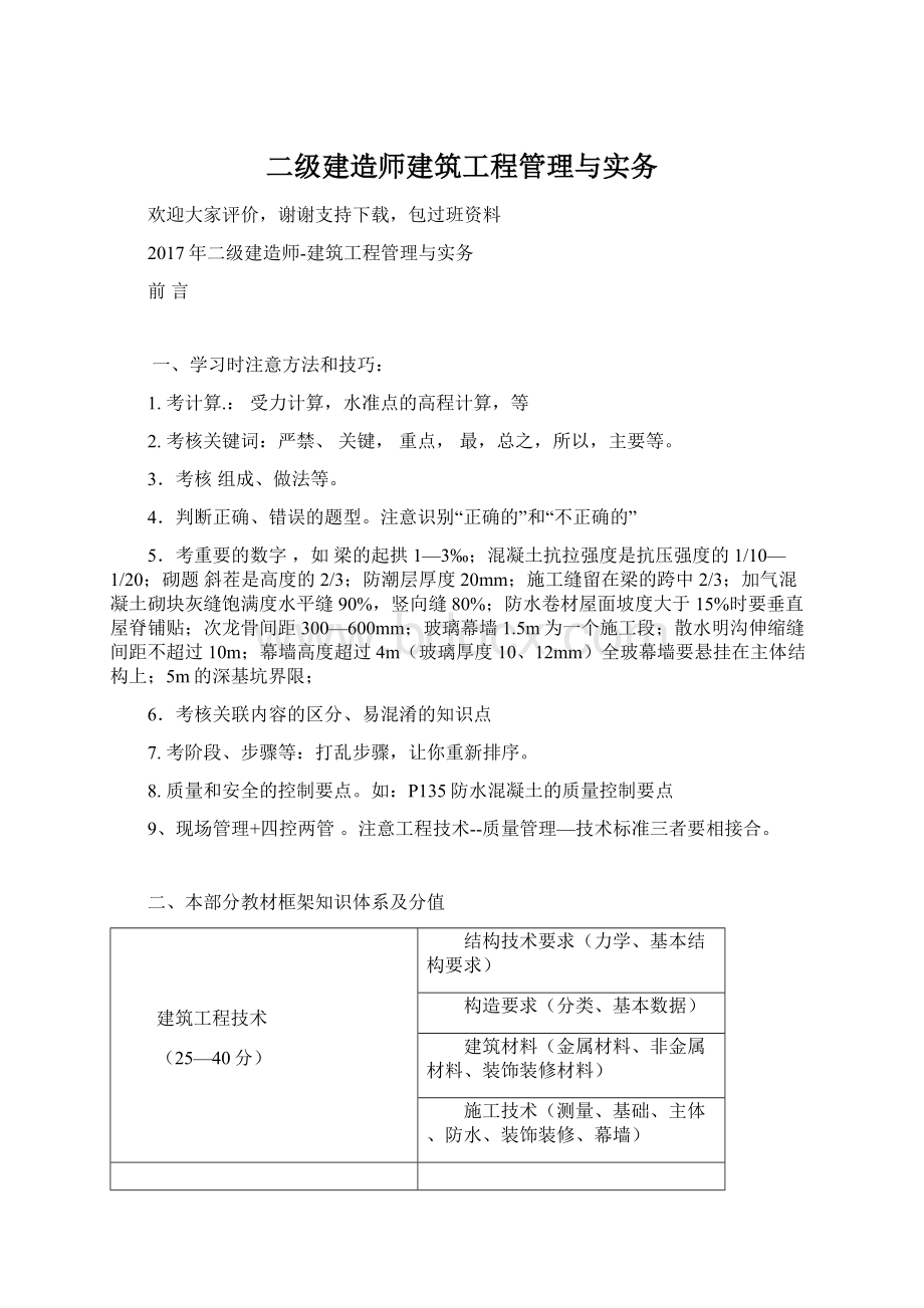 二级建造师建筑工程管理与实务.docx