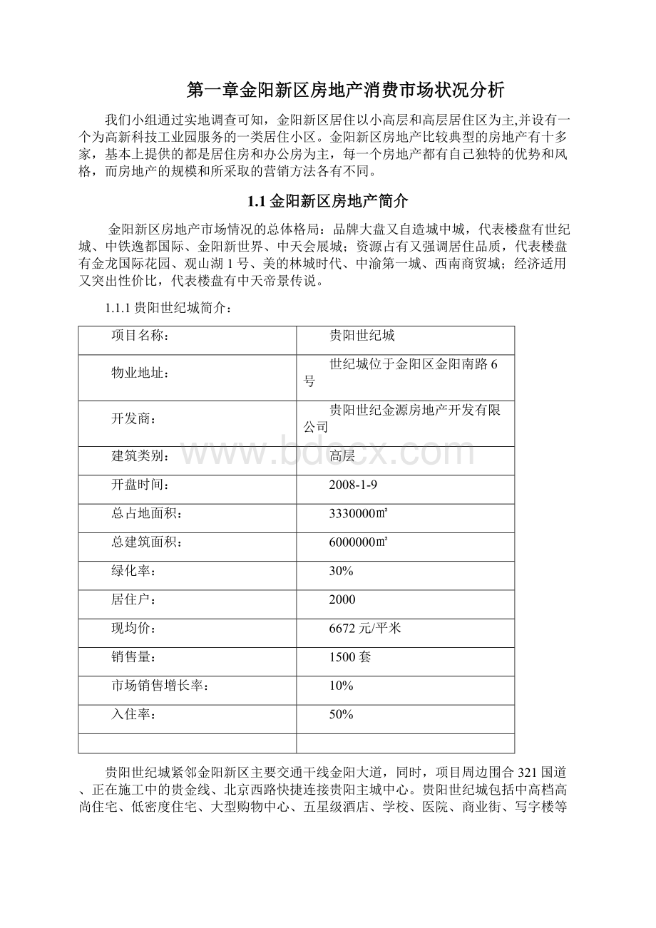 贵阳金阳新区房地产消费状况的调研报告.docx_第2页