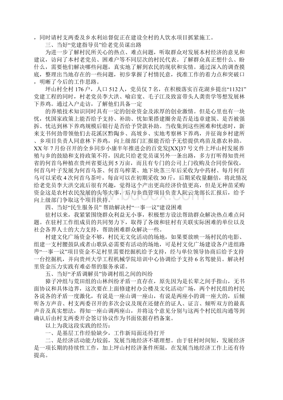 同步小康述职报告文档格式.docx_第2页